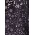 Black Long Sheer Lace Net Cardigan 
