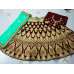 MAROON ETHNIC PAKISTANI & INDIAN  BRIDAL LEHENGA CHOLI WEDDING WEAR