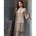 Grey & Blue Designer Georgette Party Wear Suit