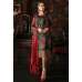 Dark Green & Red Pakistani Ethnic Style Suit