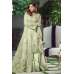 Green Pakistani Wedding Mehndi/Mayoun Lehenga