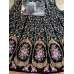 Black Indian Party Wear Asian Anarkali Wedding Bridal Gown Dress