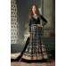 Black Indian Party Wear Asian Anarkali Wedding Bridal Gown Dress