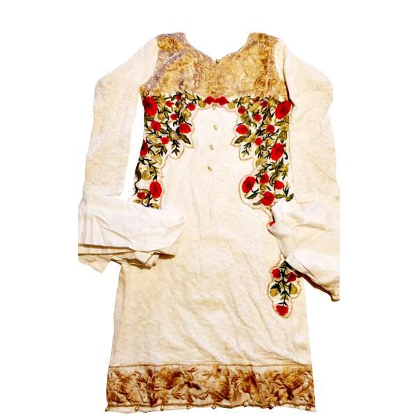 White Embroidered Designer Pakistani Salwar Suit