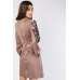 LEOPARD PRINT SLEEVE READYMADE SHIFT DRESS