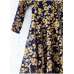 BLUE HEAVY EMBROIDERED FLOOR LENGTH READY MADE GOWN