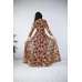 MAROON HEAVY EMBROIDERED FLOOR LENGTH READY MADE GOWN