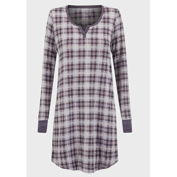 Ash Grey Soft Knit Wear Lounge Dress