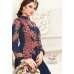 Blue Long Dress Anarkali Party Gown 