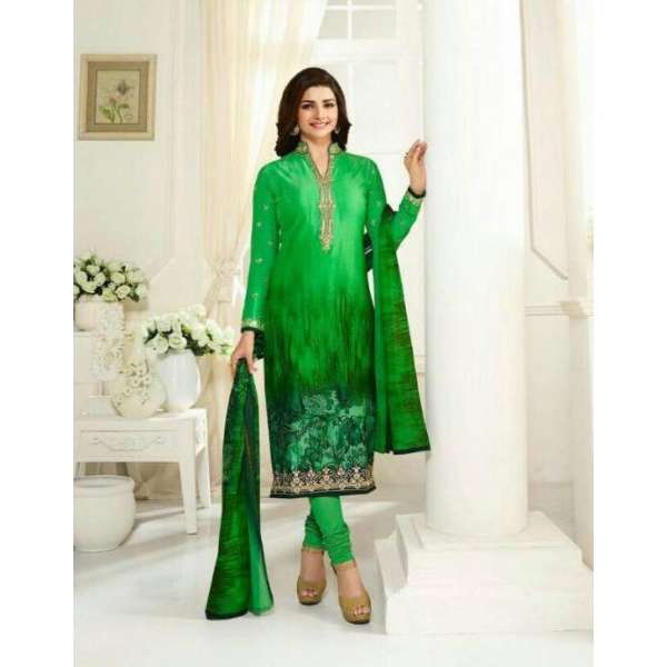 Green Indian Salwar Suit Designer Party Dress