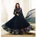 Galaxy Blue Indian Anarkali Dress Hot Fancy Party Suit