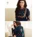 Galaxy Blue Indian Anarkali Dress Hot Fancy Party Suit