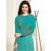 Turquoise Anarkali Salwar Suit Indian Long Frock