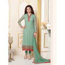 K3302 GREEN KASEESH PRACHI-15 PARTY WEAR SALWAR KAMEEZ SUIT