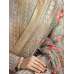 Silver Silk Designer Embroidered Suit Indian Wedding Anarkali Dress