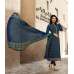 Galaxy Blue Indian Party Suit Designer Salwar Kameez
