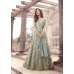 Mint Heavy Embroidered Gown Fancy Anarkali Dress