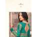 Teal Green Embroidered Anarkali Gown Pakistani Wedding Dress