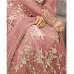 Peachy Pink Bridal Gown Indian Wedding Outfit