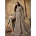 GREY HEAVY EMBROIDERED WEDDING ANARKALI BRIDESMAID DRESS
