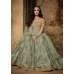 Green Indian Ethnic Wedding Anarkali Gown