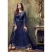 Navy Blue Party Dress Indian Designer Anarkali Salwar Suit