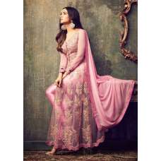 ZMZ4708 PINK MAISHA AZARA WEDDING WEAR DRESS