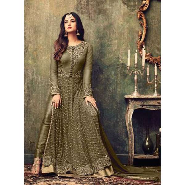 Mehndi Indian Pakistani Wedding Suit Party Dress 