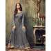 ZAC4707-D GREY INDIAN HEAVY EMBROIDERED WEDDING WEAR DRESS (3 weeks delivery)
