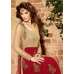 Red Long Frock Indian Designer Wedding Anarkali Suit
