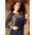 ORIGINAL BEST SELLER 3103 DARK BLUE MAISHA INFINITY EMBROIDERED EID SUIT