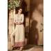 Fancy Party Dress Cream Embroidered Salwar Suit