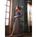 Fancy Party Wear Dark Blue & Brown Pakistani Designer Suit