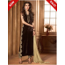 ZM2504 Coffee Brown MAISHA MASKEEN VELVET SUIT