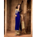 M2508 Blue MAISHA MASKEEN VELVET SUIT