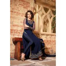 ZMN2708 NAVY MAISHA NEERJA GEORGETTE SUIT