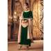 GREEN INDIAN DESIGNER FALKEN VELVET INDIAN SALWAR SUIT  ( 2-3 weeks delivery ) 