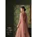 Rose Pink Indian Wedding Party Bridesmaid Designer Gown 