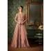 Rose Pink Indian Wedding Party Bridesmaid Designer Gown 