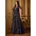 Eclipse Blue Capri Gown Pakistani Party Dress