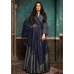 Silver Grey Pure Silk Evening Party Gown (3 weeks delivery)