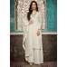 White Indian Festive Wear Gharara Dress