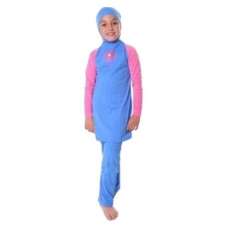 ACK-02 Girls Islamic Muslim Full Cover Costume Modest Swimwear Beach Swimming