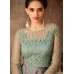 Green & Grey Wedding Wear Lehenga Dress