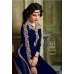 M23002-C NAVY BLUE MOHINI COLOUR ADDICTION VELVET SUIT
