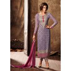 PURPLE MOHINI GLAMOUR VOL 34 SEMI STITCHED DESIGNER SALWAR SUIT