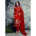 D4002 RED MUMTAZ SAJAWAT SALWAR KAMEEZ