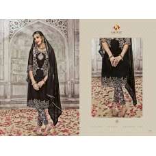 SJ5007 BLACK SAJAWAT MUMTAZ-2 EMBROIDERED SALWAR KAMEEZ