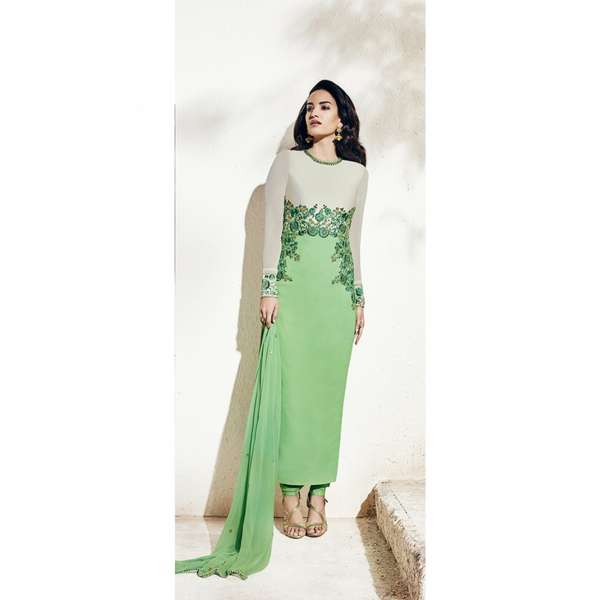 ROYAL GREEN PARTY WEAR INDIAN DESIGNER SUIT