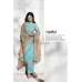Sky Blue Pakistani Designer Wedding Salwar Suit 